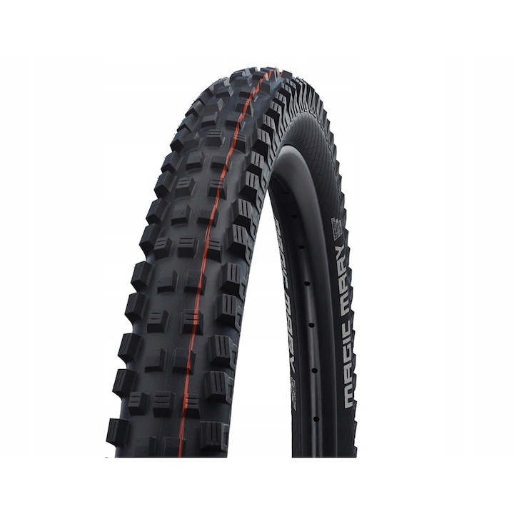 Anvelopa bicicleta, Schwalbe, Magic Mary 29x2.6, Evo Super Trail Addix TLE Soft E-25, Negru