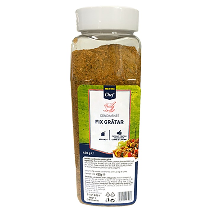 Mix condimente pentru gratar Metro Chef, 250 g