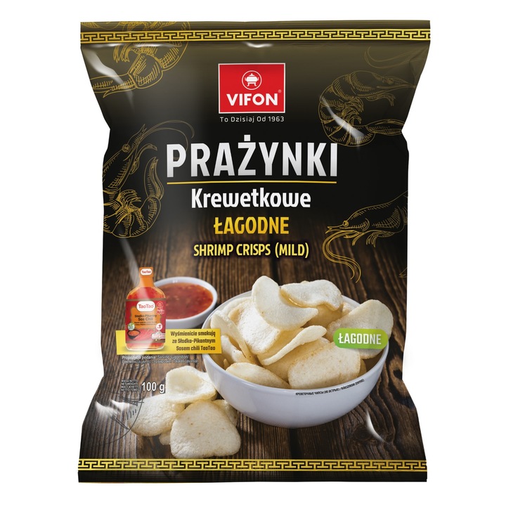 Chipsuri de creveti 100g