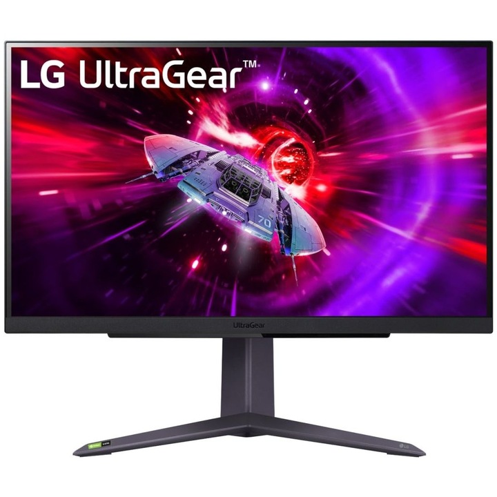 LG UltraGear QHD Gaming monitor, 27 hüvelykes IPS, 2560 x 1440, 2 x HDMI, 1 x DisplayPort 1.4, 1 x audiokimenet