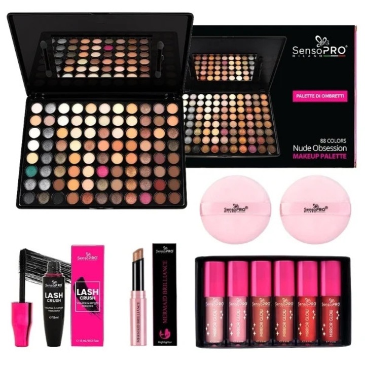 Set Machiaj Sweet Nudes SensoPRO Milano