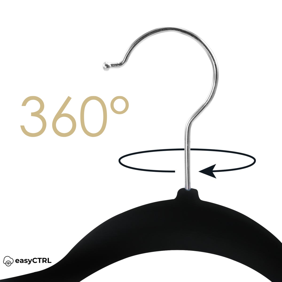 Set 20 Umerase din catifea pentru paltoane, sacouri si costume, sistem