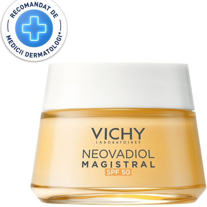 Crema de zi Anti-Pete Pigmentare SPF 50 Vichy Neovadiol Magistral (Post-Menopause), 50 ml