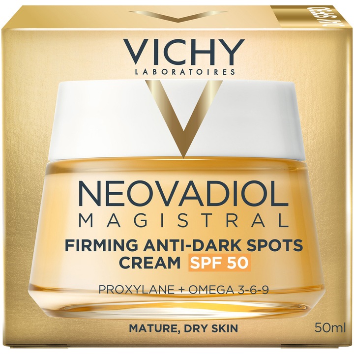 Crema de zi Anti-Pete Pigmentare SPF 50 Vichy Neovadiol Magistral (Post-Menopause), 50 ml