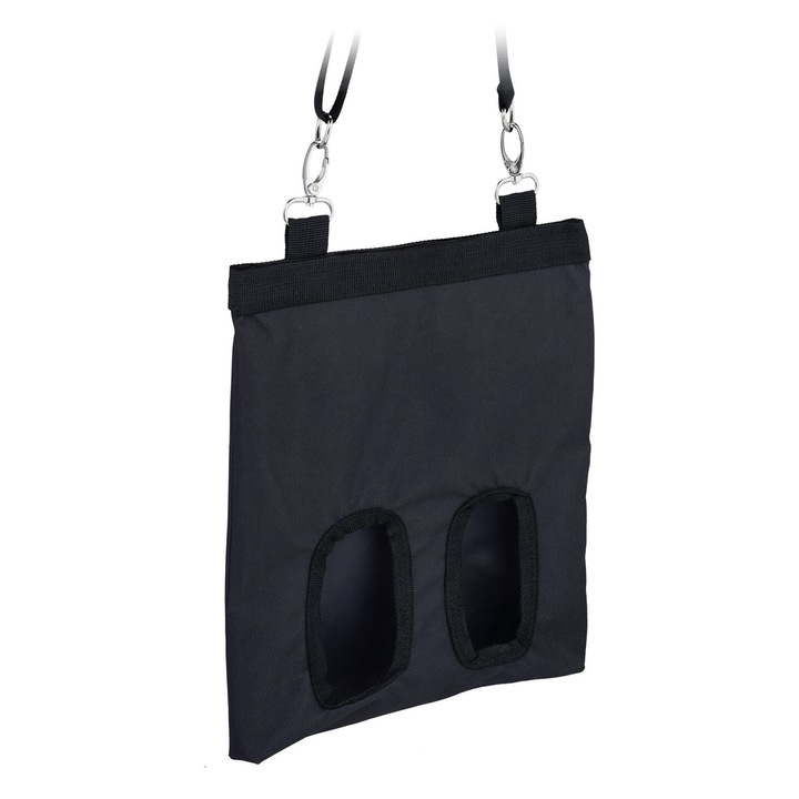 Geanta pentru fan pentru animale mici, Relaxdays, negru