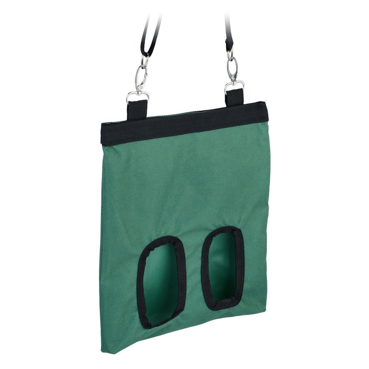 Geanta pentru fan pentru animale mici, Relaxdays, verde/negru