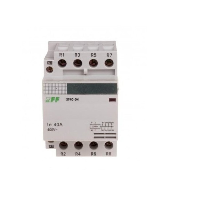 Contactor modular 40A 4xNC 230V AC ST40-04 F&F
