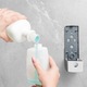 Dispenser Mercaton pentru Sapun Lichid sau Dezinfectant, Plastic, Montare pe Perete, 350 ML, 70 x 70 x 190 mm, Alb