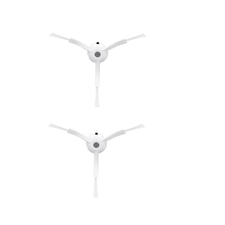 2 oldalkefe készlet, amely kompatibilis a Roborock Q5 Pro / Q5 Pro+ termékkel, fehér