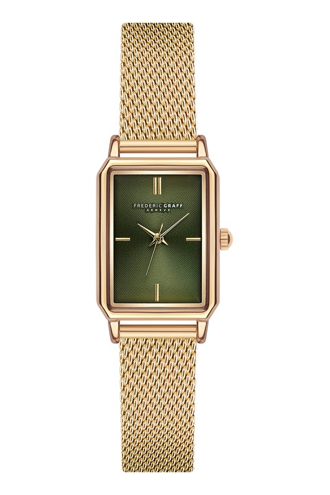 Frederic Graff, Правоъгълен часовник от неръждаема стомана, Gold