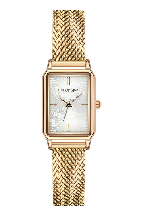 Frederic Graff, Ceas dreptunghiular de otel inoxidabil, Gold