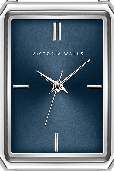 Victoria Walls, Ceas cu bratara de otel inoxidbail si logo pe cadran, Argintiu