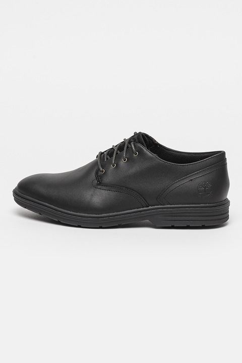 Timberland, Pantofi Oxford din piele Sawyer Lane, Negru