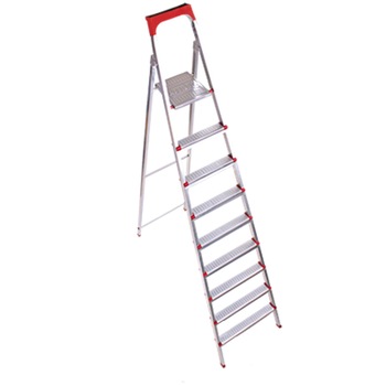 Scara Pliabila Dubla cu Platforma Jackson™, Plianta, Metalica, Design Special Anti-Alunecare, 8+1 Trepte Scara Pliabila Dubla cu Platforma Jackson™, Plianta, Metalica, Design Special Anti-Alunecare, 8+1 Trepte