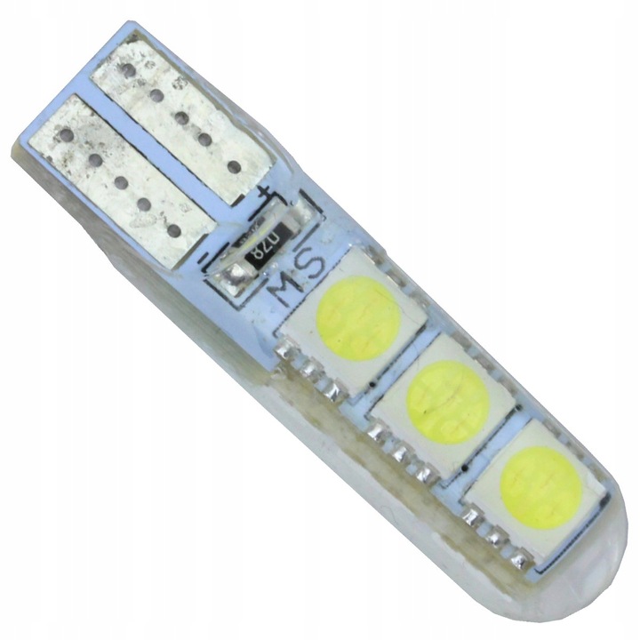 Комплект 6 броя Led крушка W5W W16W W3W W10W T10, Me Premium