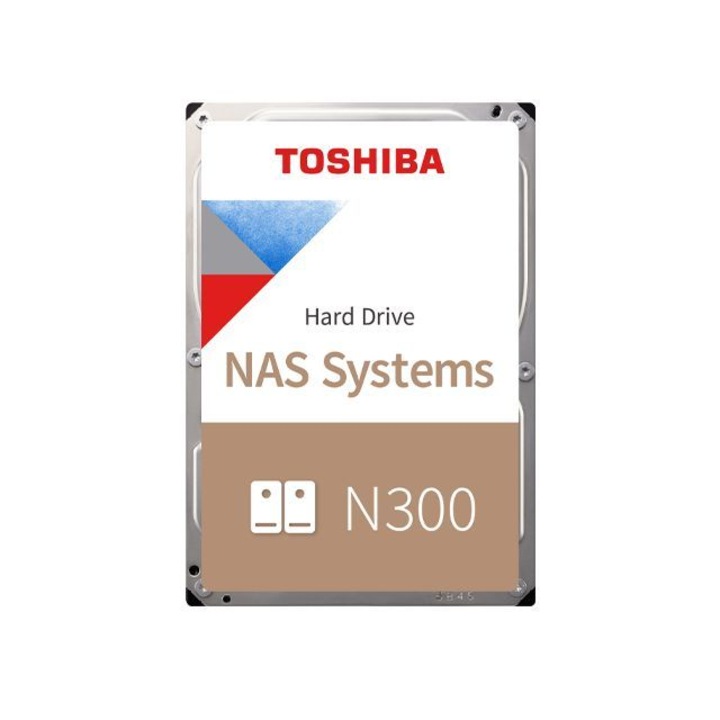 Хард диск Toshiba N300, 14TB, 7200rpm, 512MB, 3.5 инча