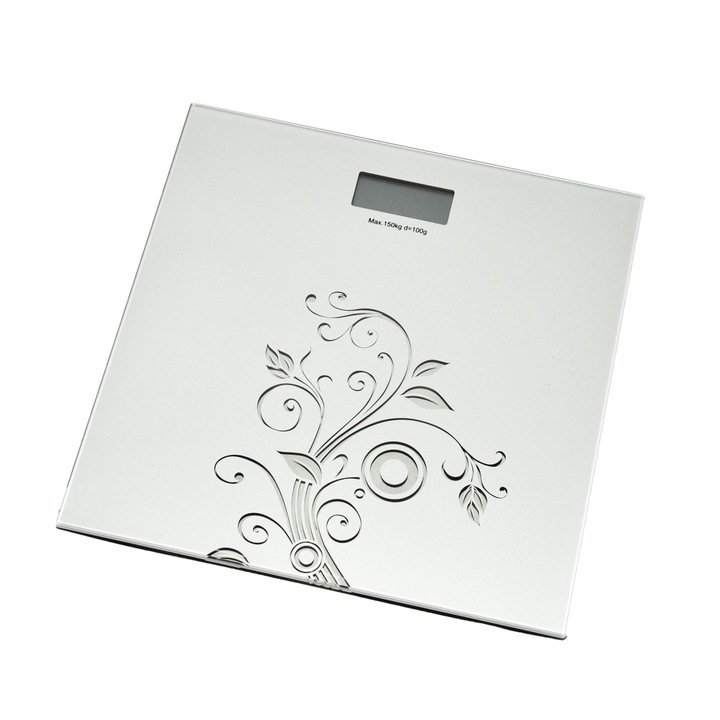 Cantar corporal, Bella Cucina, Maxim 150 kg, Alb