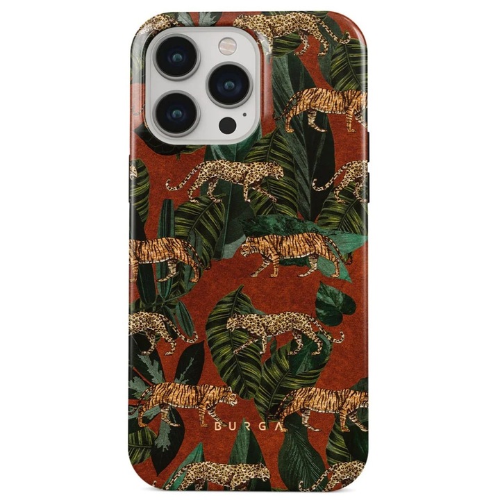 Husa Burga Dual Layer Morning Commute compatibila cu iPhone 15 Pro