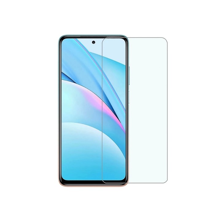 Xiaomi Redmi 11A/Poco C55/Redmi 12C kompatibilis védőfólia, biztonságos üveg, átlátszó