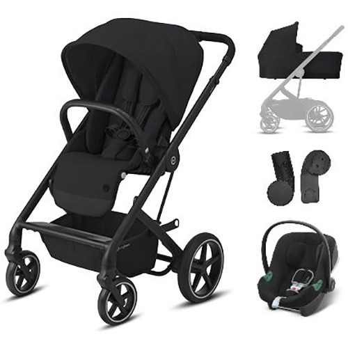 cybex Gold Balios S 2-in-1 Kinderwagen un Black-Soho Grey für 287,99