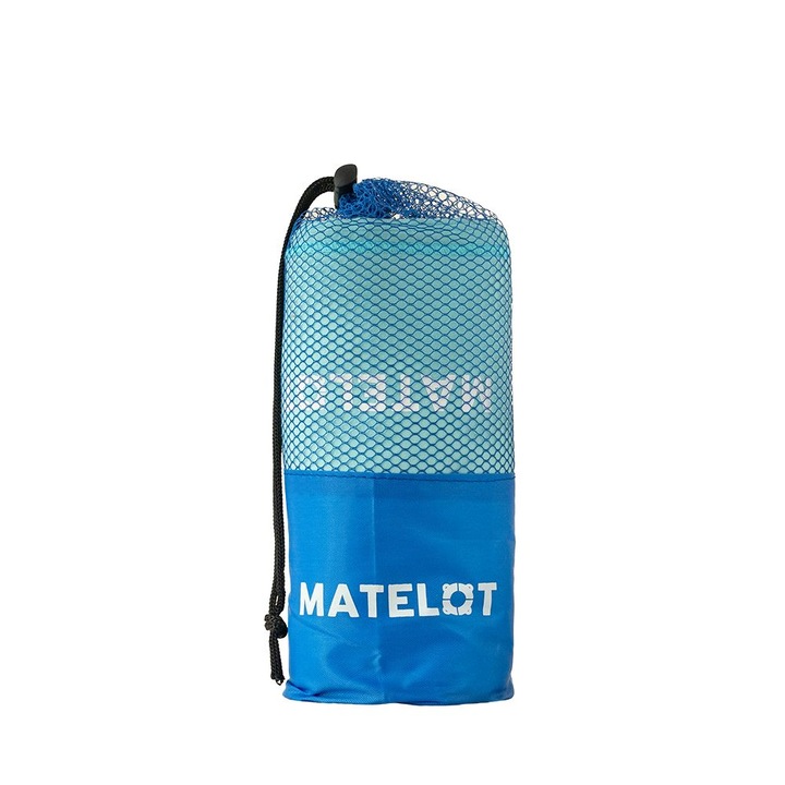 Микрофибърна кърпа MATELOT, Бързосъхнеща, супер абсорбираща, компактна, за плаж, фитнес, туризъм, басейн, йога, включена чанта, 80 x 150 см, тюркоаз