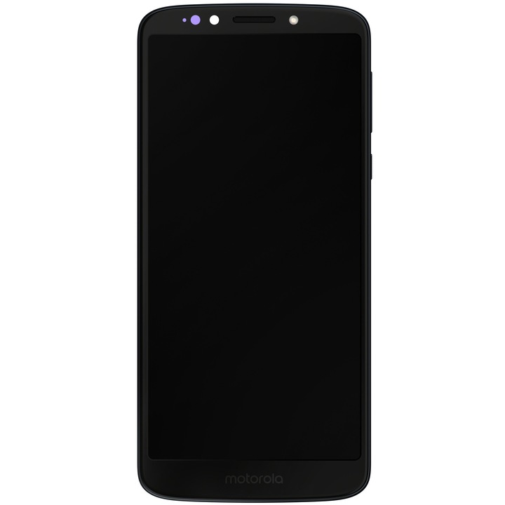 Сензорен дисплей Motorola Moto E5 Plus, с рамка, версия извън Европа, черен