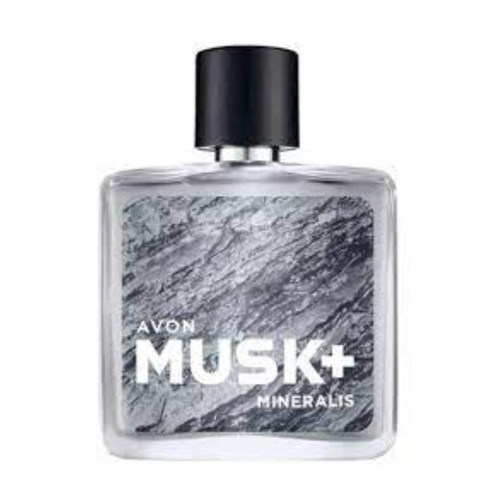 Apa de toaleta Musk Mineralis, AVON, 75 ml