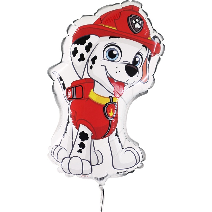 Paw Patrol Marshall minifigura fólia lufi, 30 cm