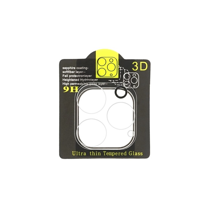 Folie de protectie camera spate pentru iPhone 12 Pro Max L2181, Clear