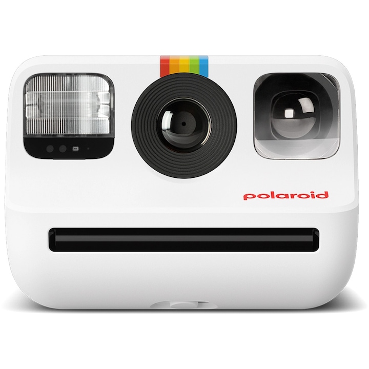 Фотоапарат за моментни снимки Polaroid Go2, Бял