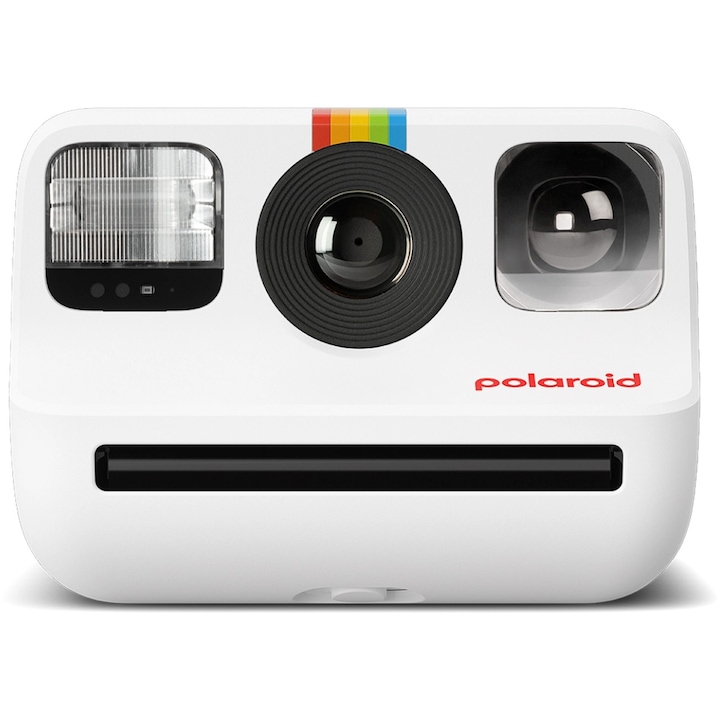 Aparat foto instant Polaroid Go2, Alb