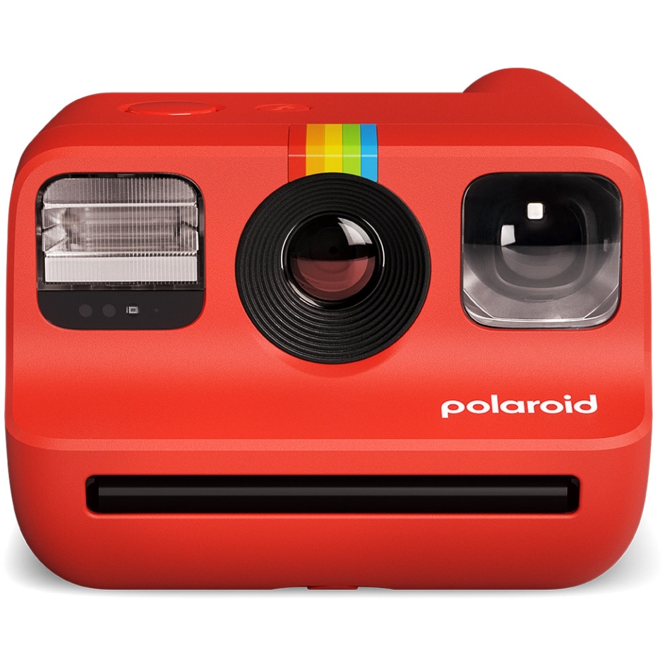 Фотоапарат за моментни снимки Polaroid Go2, Червен - eMAG.bg
