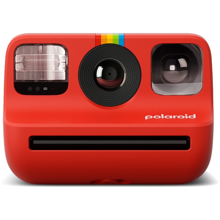 Фотоапарат за моментни снимки Polaroid Go2, Червен