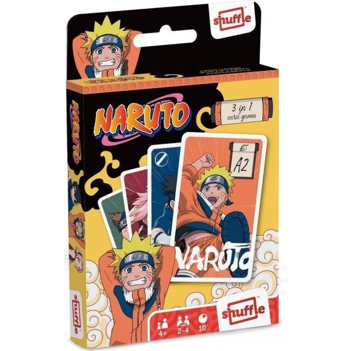 Carta Mundi - NARUTO - 3 az 1-ben kártyajáték