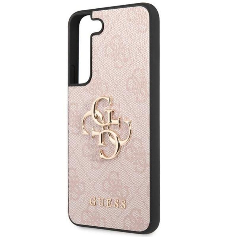 Husa de protectie Guess 4G Metal Logo pentru Samsung Galaxy S23, Roz