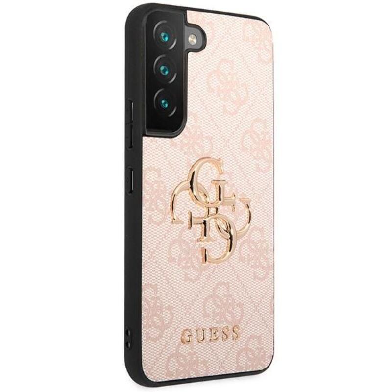 Husa de protectie Guess 4G Metal Logo pentru Samsung Galaxy S23, Roz