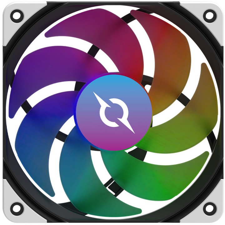 Ventilator 120 mm AQIRYS Cetus 4PW-12IL8B-ARGB