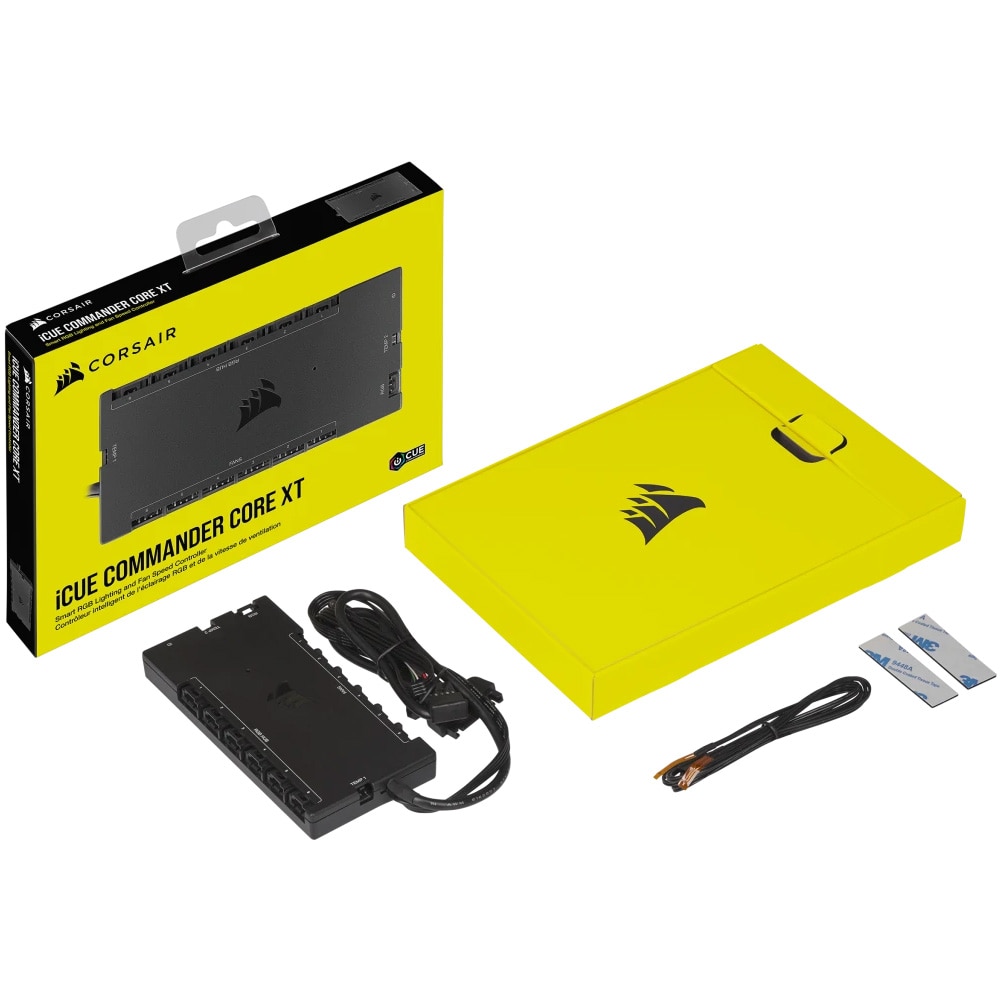 Corsair LL120×3+iCUE COMMANDER COREXTセット Fan Controller Corsair ICUE COMMANDER CORE XT - eMAG.ro