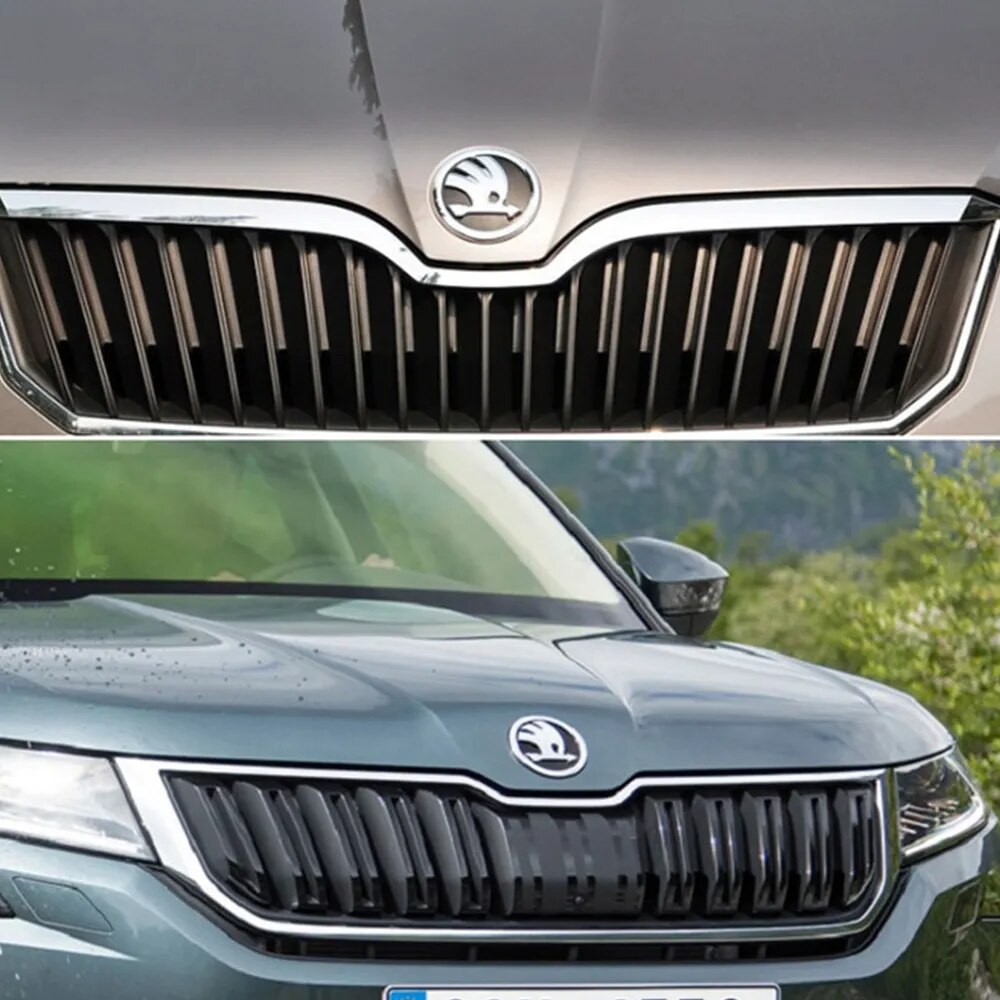 Emblema Original Skoda Para Tapa Trasera, Logo De Fabia, Octavia Y Rapid, Ref 1U0853621CMEL