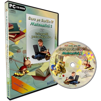Care pe Car(t)e - Matematica pentru clasa a II-a, 101 teste gap-fill Care pe Car(t)e - Matematica pentru clasa a II-a, 101 teste gap-fill