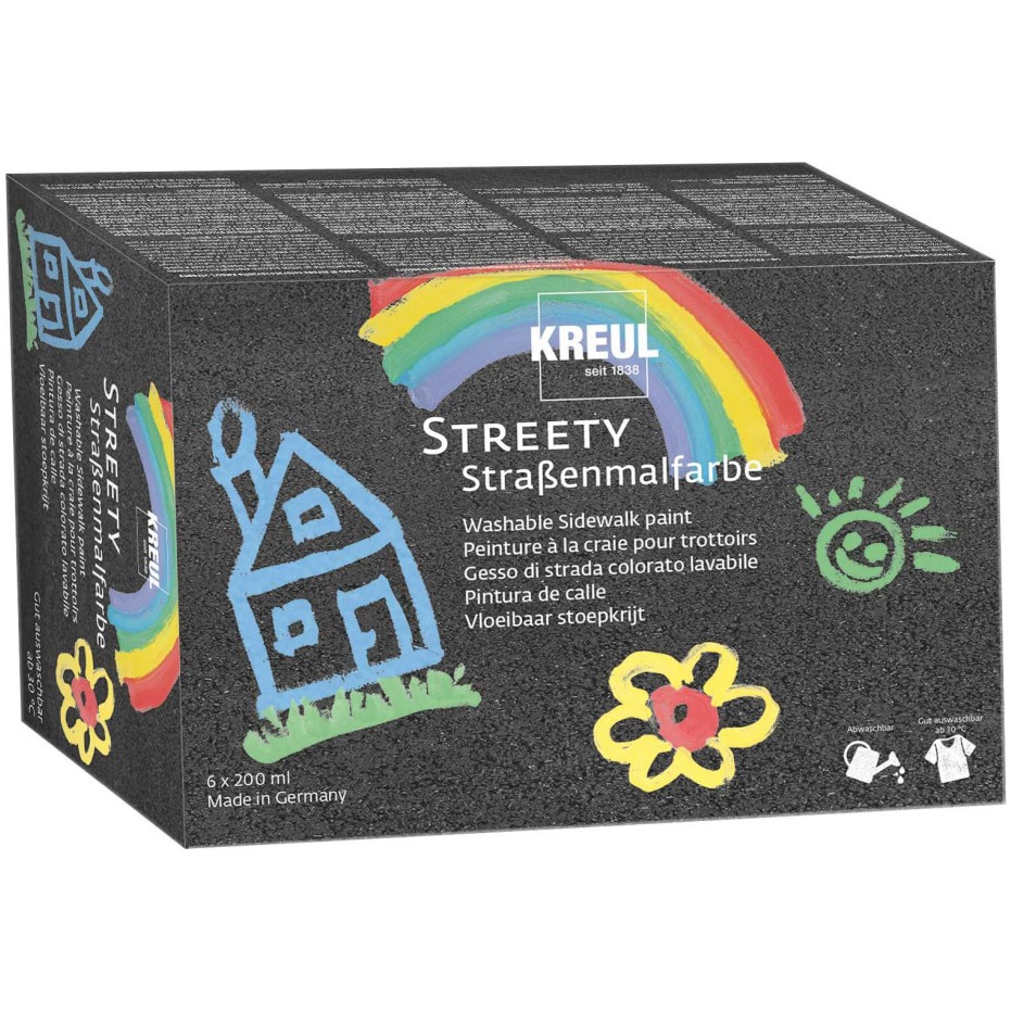 Vopsea Kreul Streety Sidewalk 200 ml 6/set