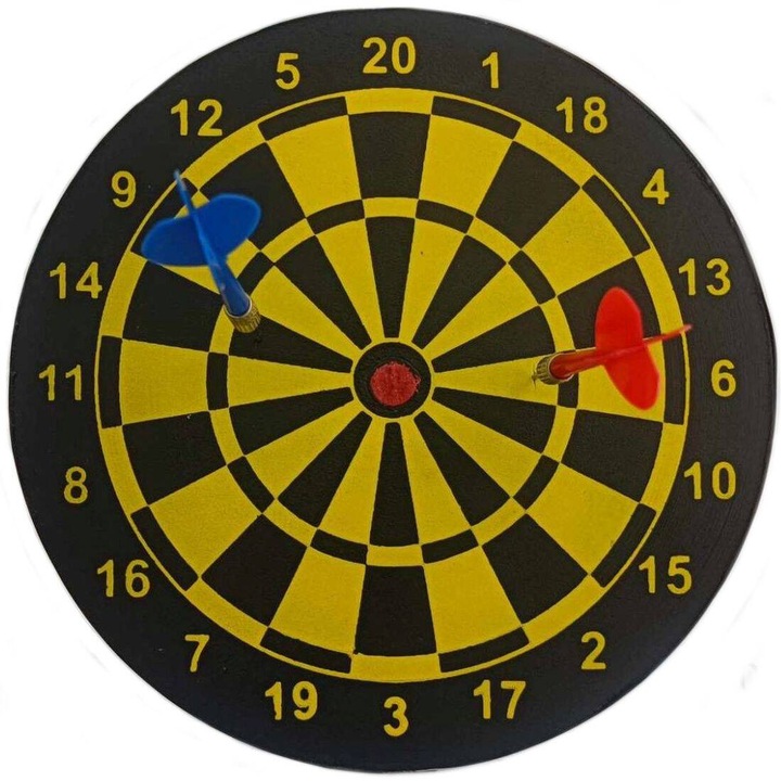 Дартс игра с 2 стрелички, Madej, Multicolor, 22.5 см