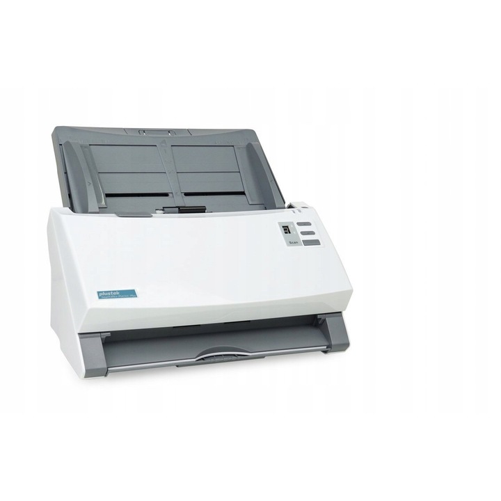 Skaner ADF Plustek SmartOffice PS 456U Plus, 600dpi, 80ppm, gri, 318,7x230,7x228,3mm
