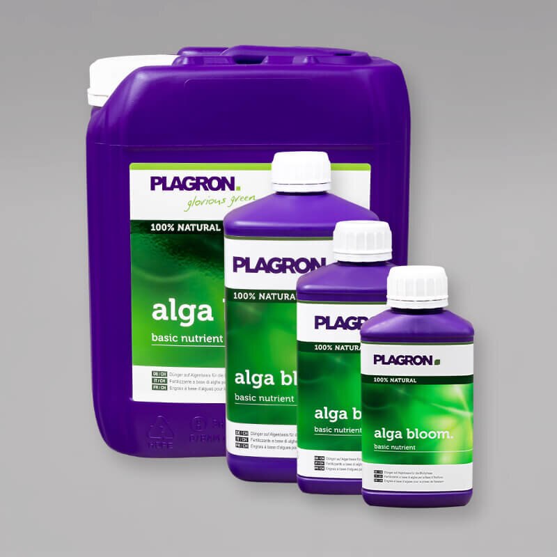 Concime Biologico Alga Bloom Plagron 5L - Per La Fase Di Fioritura Delle Piante, A Base Di Estratti Di Alghe