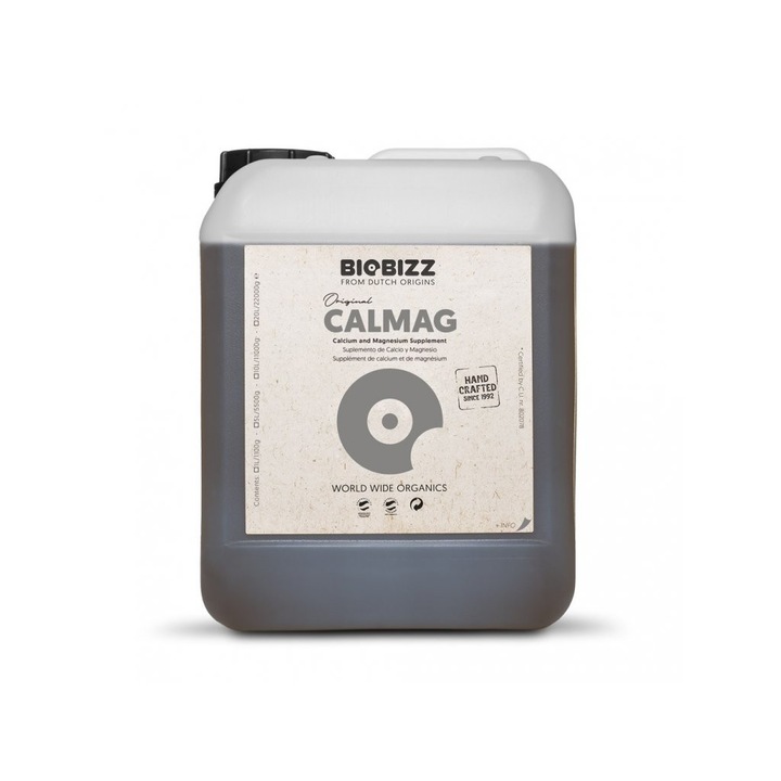 Supliment organic calciu/magneziu pentru plante Biobizz CalMag 10 L
