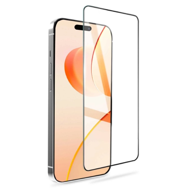 Folie din sticla securizata full cover, cu adeziv pe toata suprafata, compatibila cu Iphone 15 Pro