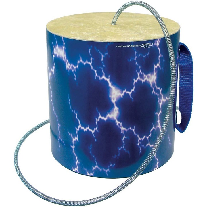 Tub, Remo, Fiberskyn, Lightning, 6x6, Albastru