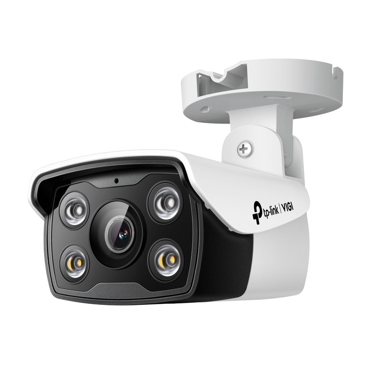 TP-Link VIGI C340 (6mm) 4MP Outdoor Full-Színes Bullet Ne2rk Camera, Biztonságtechnikai kamera