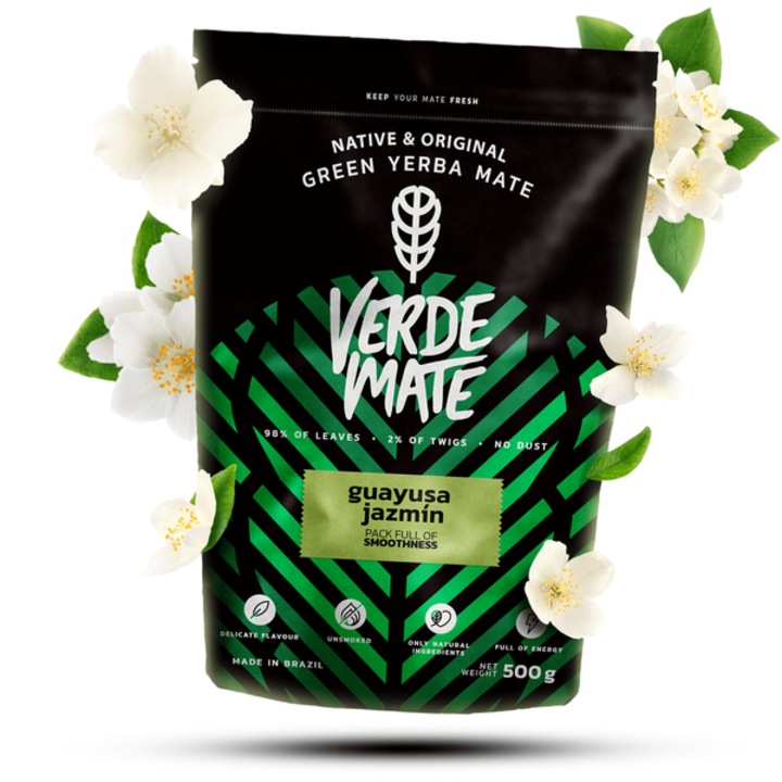 Ceai Verde Mate Green Guayusa Jazmin, Yerba Mate, Plante, 0.5 kg