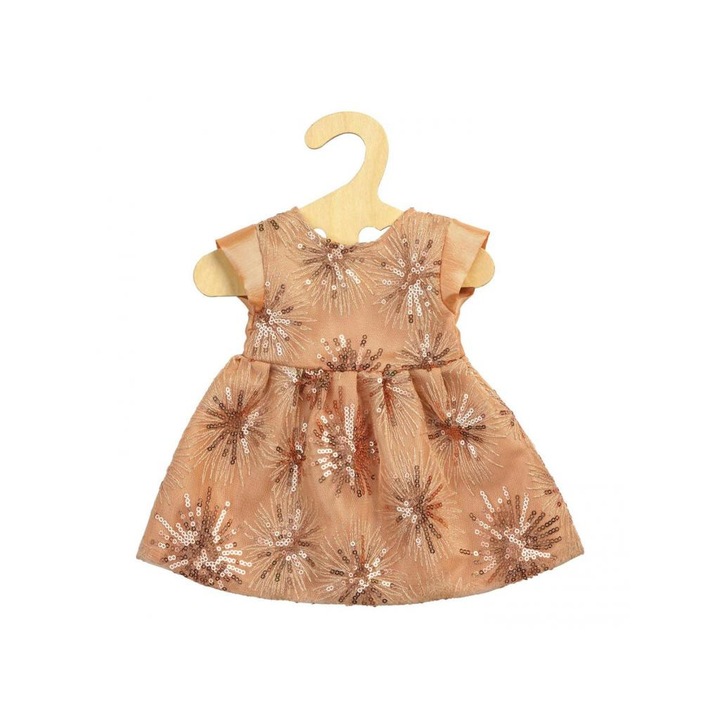 Heless 9022302 Glitteres babaruha rose gold 35-45 cm babákhoz